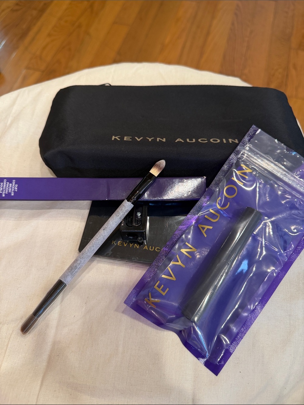 Kevyn Aucoin Toiletry Cosmetic Set Bag